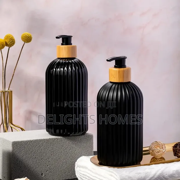 Non-Breakable Soap Dispenser 500ml - Black - 1