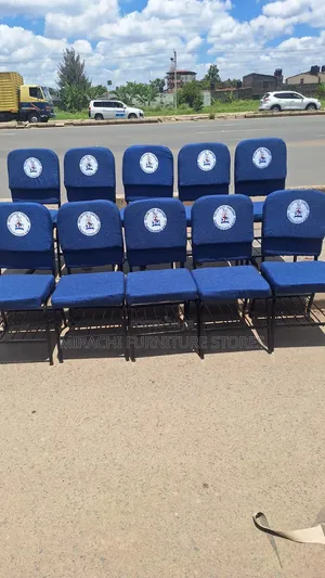 Blue Lebed Church Chairs