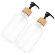 500ml PET Plastic Soap Dispenser Bottles - 1