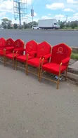 Red Carpet Church Chairs - 2