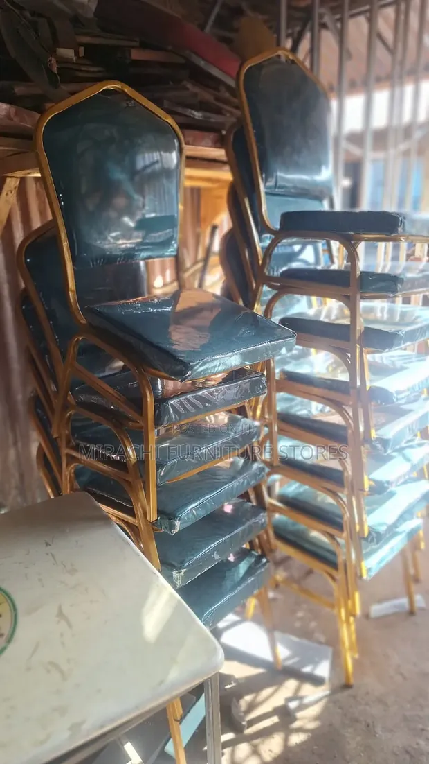 Brand New Green Conference Chairs - 1