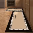 Rubber Bottom Anti-Slip Kitchen Mats (Seti ya 2) - 1