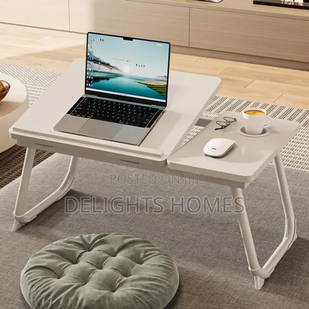 Meza ya Laptop inayoweza Kurekebishwa ya Kukunja - 1