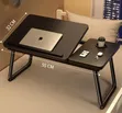 Adjustable Tilting Laptop Folding Table Stand - 4