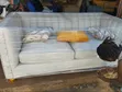 White Spring Couch Sofa - 3