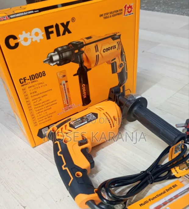 COOFIX 710W Impact Drill Nzito - Variable Speed - 1