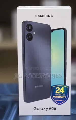New Samsung Galaxy A06 128GB Black