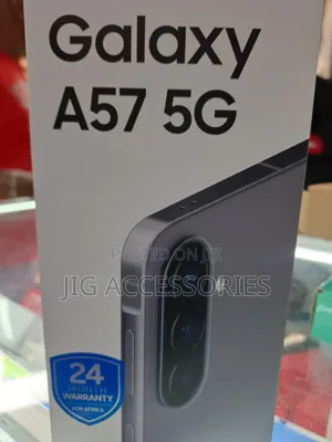 New Samsung Galaxy A57 256GB Black