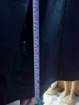 Jaketi ya Ngozi Nyeusi ya Wanaume - Classic Fit - 5