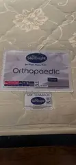 King Size Bed Frame with Silentnight Orthopedic Mattress - 2