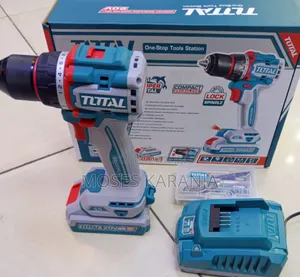 TOTAL 20V Cordless Drill for DIY & Workshop