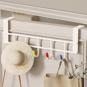 Over-the-Door Hook Rack - Brand New