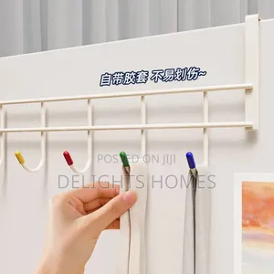 Over-the-Door Hook Rack - Brand New