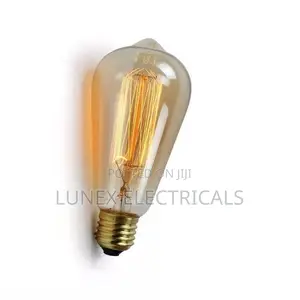 Bulb ya Amber ST64umbo wa Pacifier Mwanga wa Joto 4W E27