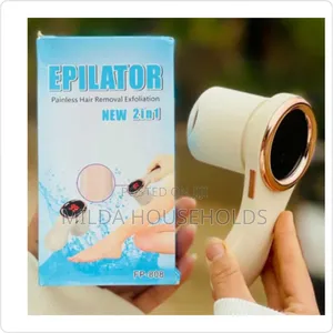 Epilator 2-in-1 Mashine ya Kuondoa Nywele na Ngozi Bila Maumivu