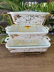 Ceramic Serving Dishes Set (3 pcs) - 2
