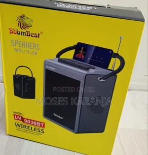 Boombest 9036 Speaker Yenye Nguvu ya Bluetooth