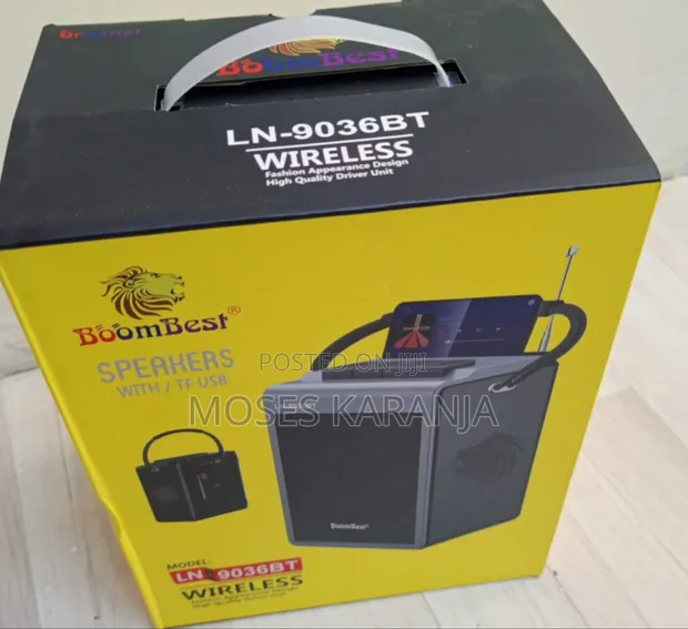 Boombest 9036 Spika ya Muziki ya Bluetooth - 1