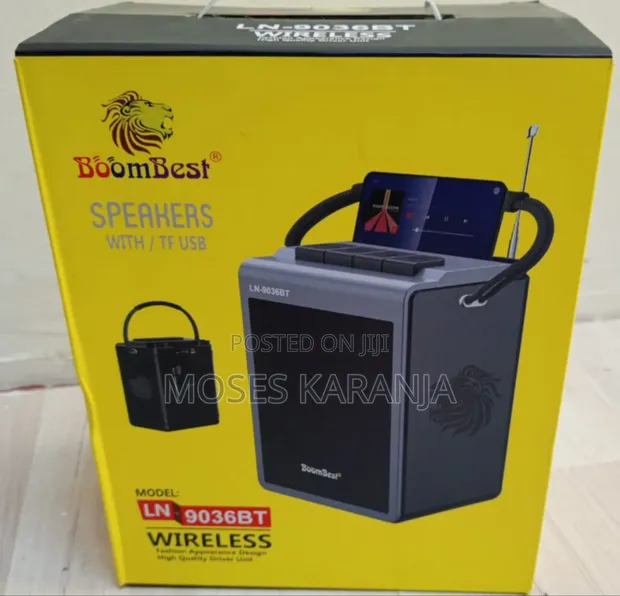 Boombest 9036 Portable Wireless Bluetooth Speaker - 1