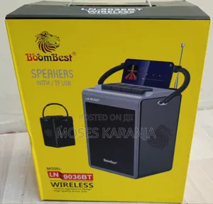 Boombest 9036 Spika Portable Isiyo na Waya ya Bluetooth