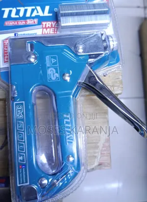 Total 3-in-1 Staple Gun Manual ya Matumizi Mengi