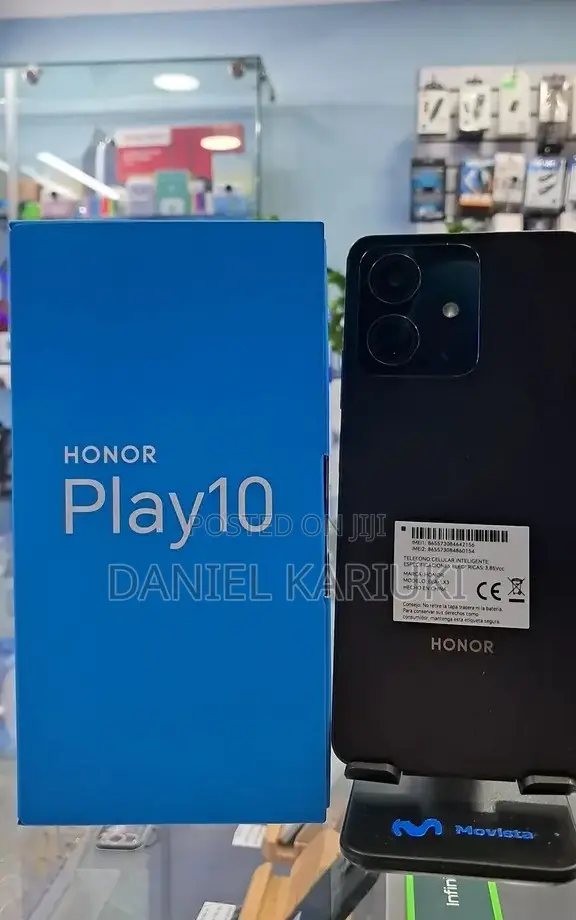 New Huawei Honor Play 10 4GB Black - 1