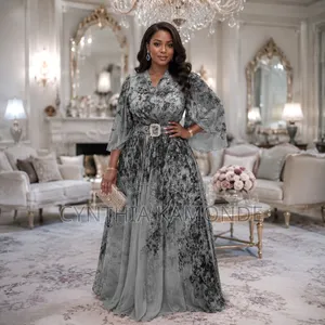 Maxi Dress Nzuri ya Rangi Nyingi