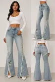 Stylo Flared Jeans Trouser - Wanawake - 1