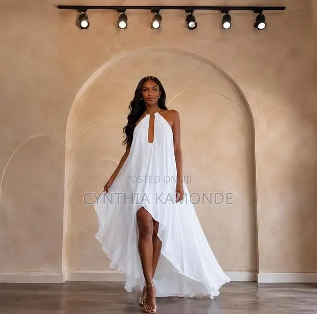 Flowy Classy Maxi Dress - 1