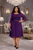 Gauni Nzuri ya Chiffon Midi - Ofisi na Shughuli - 1