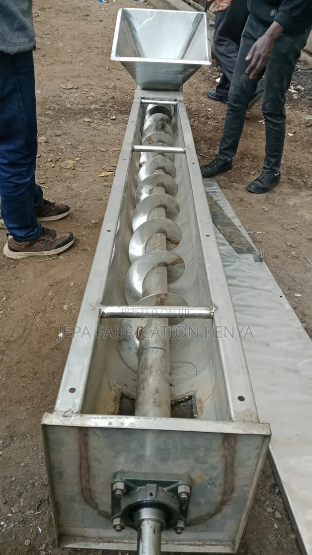 Stainless Steel Screw Conveyor - JEPA Fabrication - 1