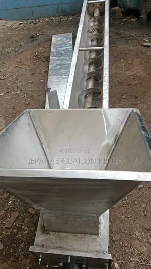 Stainless Steel Screw Conveyor - JEPA Fabrication