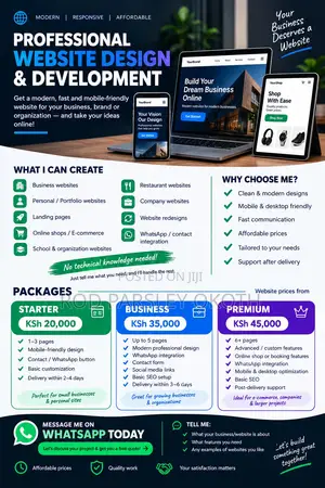 Web Design & Development Services