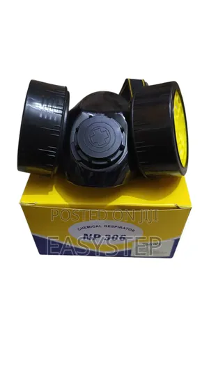 Double Cartridge Chemical Respirator Mask
