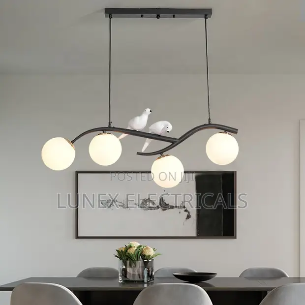 Chandelier Glass Plate LED Pendant Light - Warm White - 1