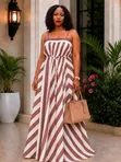 Stripe Maxi Dress - 2