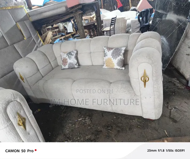 5-Seater Bubble Sofa - Cream White - 1
