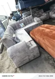 L-Shaped 6-Seater Sofa with Corduroy Material - 2