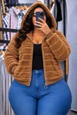 Jaketi za Fleece za Wanawake Zenye Zip - 3