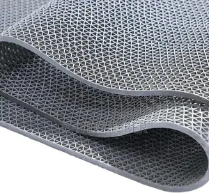 S-Shape Anti-Slip Floor Mat - Gray