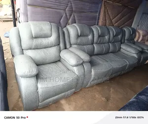 Faiber Semi Recliner Sofa - Brand New