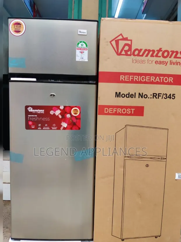Ramtons Fridge 204L Nyeupe - 1