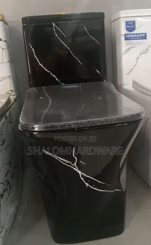Premier Black One Body Toilet Seat