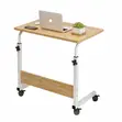 Height Adjustable Multipurpose Laptop Table with Wheels - 1