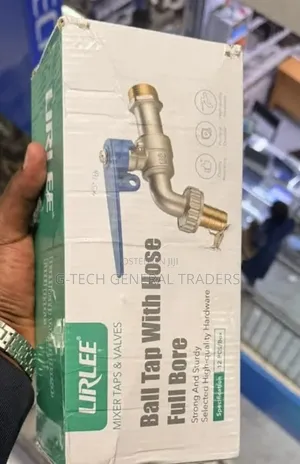 Lirlee Full Bore Ball Valve Tap with Hose Connector