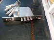 Heavy Duty Steel Door Deadlock - 4 Lock Bolts, 5 Keys - 1