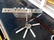 Heavy Duty Steel Door Deadlock - 4 Lock Bolts, 5 Keys - 2