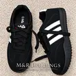 Adidas Sneakers za Unisex - Nyeusi - 4