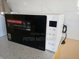 LG 25L NeoChef Smart Inverter Solo Microwave (MS2535GISW) - Nyeupe