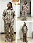 Suti ya Material Mazito ya Chiffon - Vipande 2 - 2
